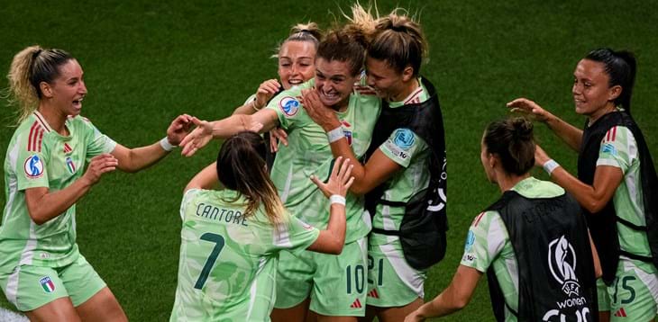 Azzurre champions of courage